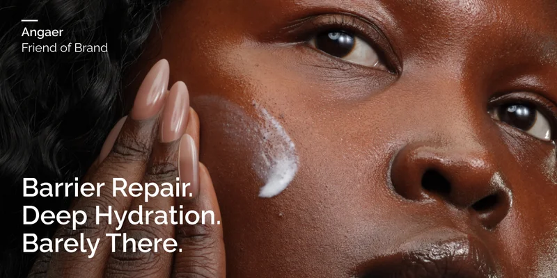 Barrier Repair. Deep Hydration. Barely There.
