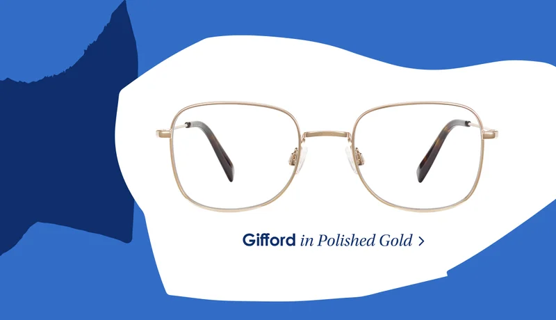 Gifford in Polished Gold