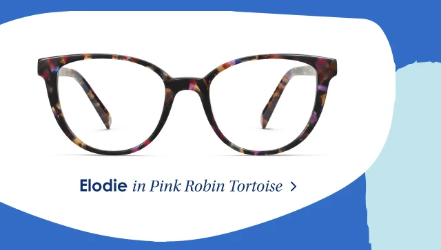 Elodie in Pink Robin Tortoise