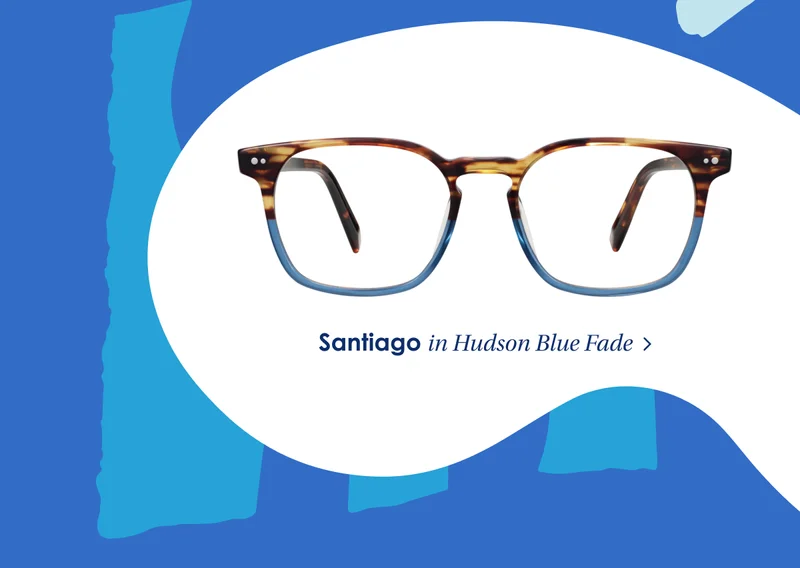 Santiago in Hudson Bluebird Fade