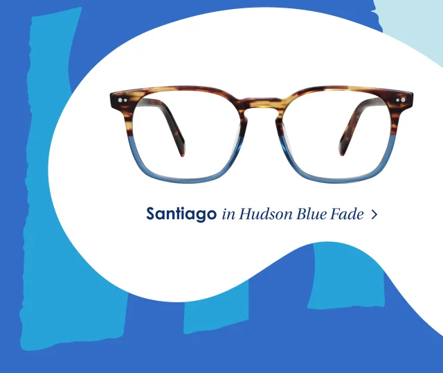 Santiago in Hudson Bluebird Fade