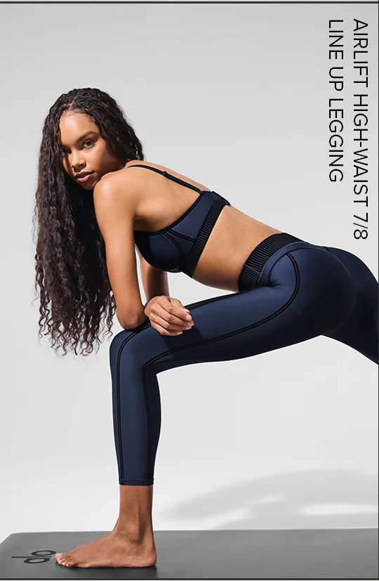 AIRLIFT HIGH WAIST 7/8 LINE UP LEGGING