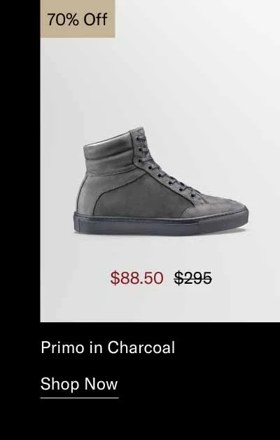 Primo in Charcoal 70% off-Shop Now