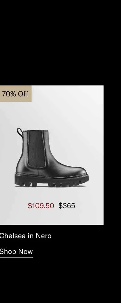 Chelsea in Nero 70% off-Shop Now
