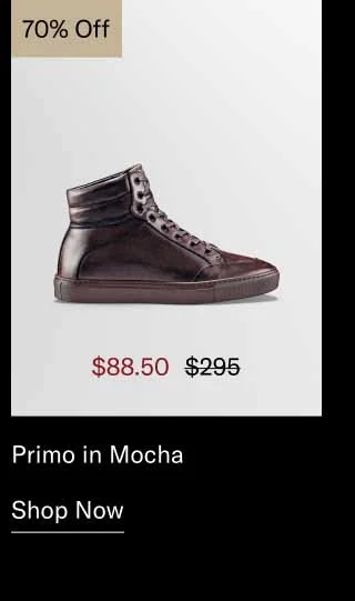 Primo in Mocha 70% off-Shop Now