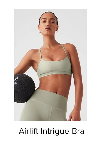 airlift intrigue bra - limestone