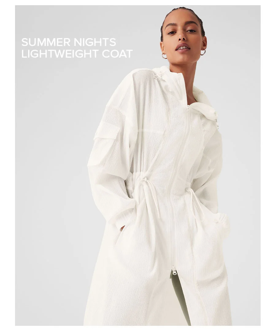SUMMER NIGHTS LIGHTWEIGHT COAT