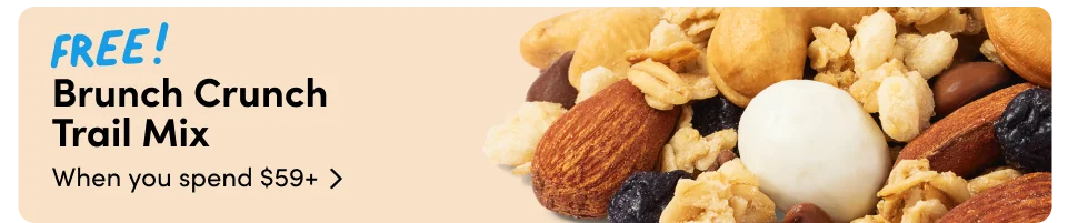 Brunch Crunch Trail Mix When you spend $59+