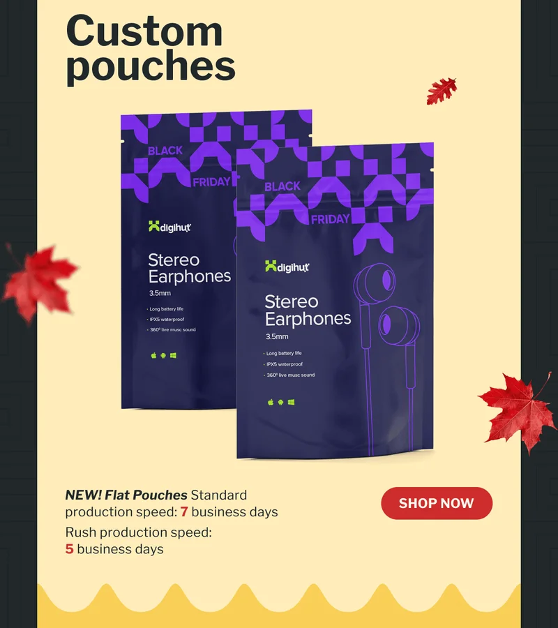 Custom pouches | Shop Now Custom pouches | Shop Now