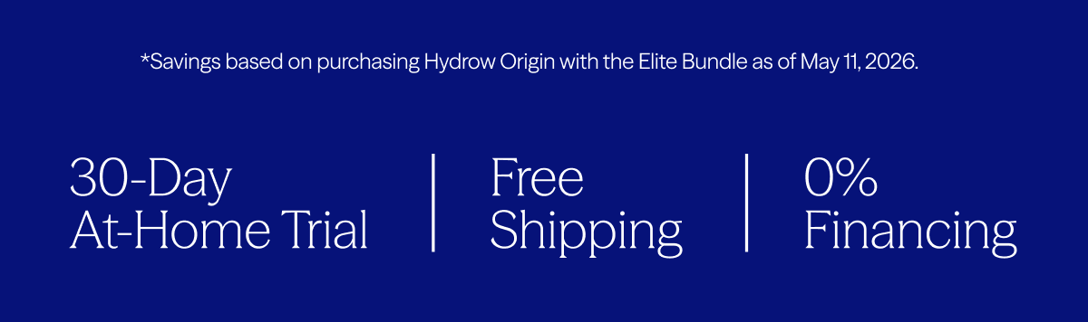 30-day at-home trial. Free shipping. 0% financing.