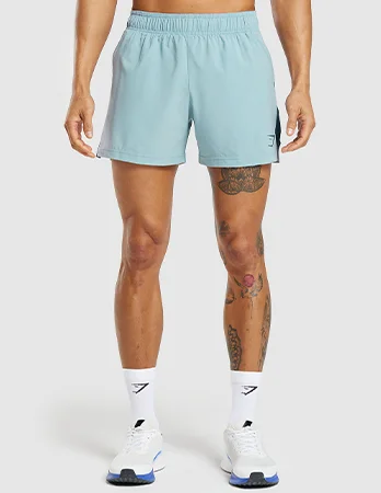 SPORT 5'' SHORTS - SALT BLUE/NAVY.