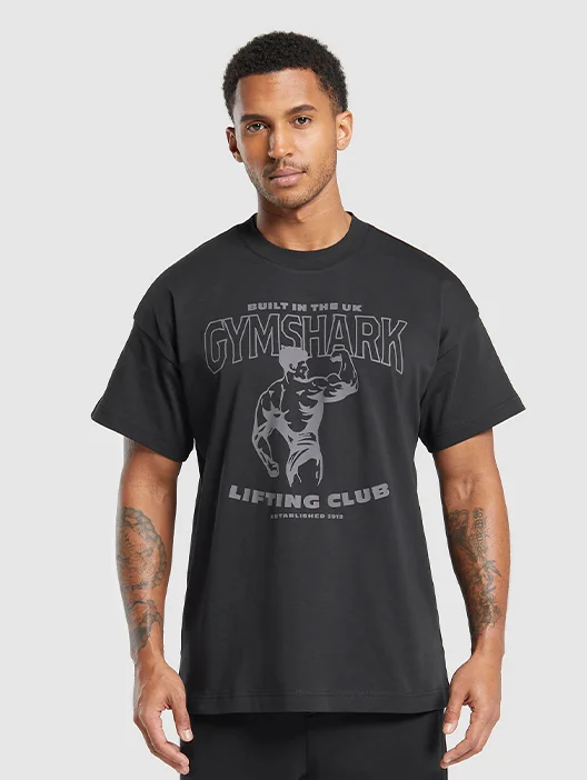 BUILT IN THE UK T-SHIRT - BLACK.