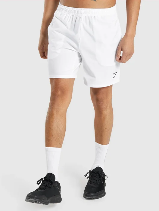 ARRIVAL 7'' SHORTS - WHITE.