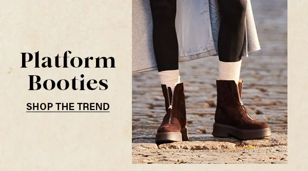 Platform Booties - JONES