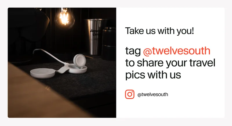 Take us with you!