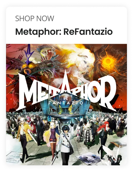 SHOP NOW Metaphor: ReFantazio