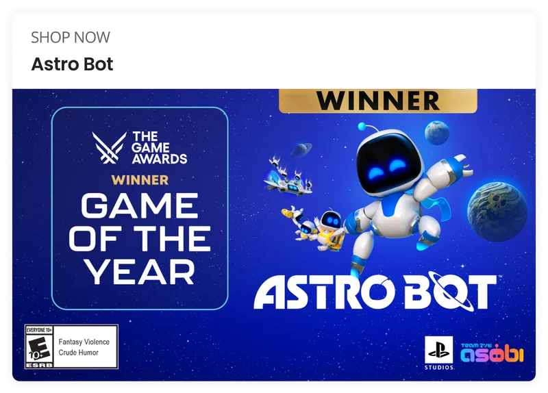 Astro Bot | Shop Now
