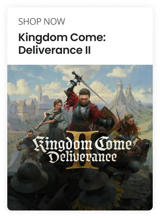 SHOP NOW Kingdom Come: Deliverance II