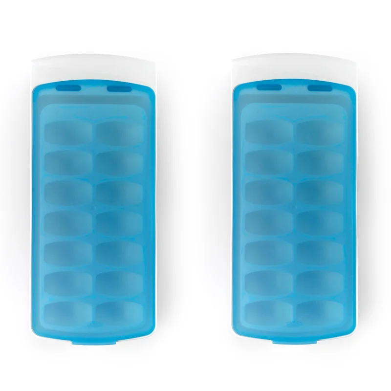 Image of No-Spill Ice Cube Tray - 2 Pack