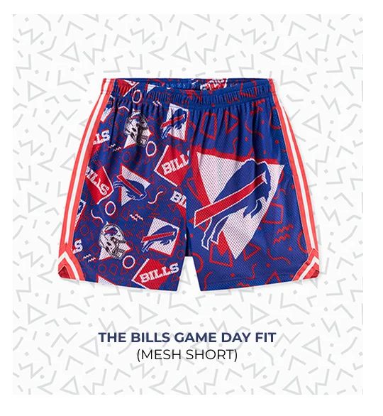 Mesh Short: The BillsGame Day Fit