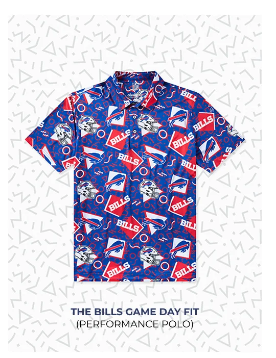 Performance Polo: The Bills Game Day Fit