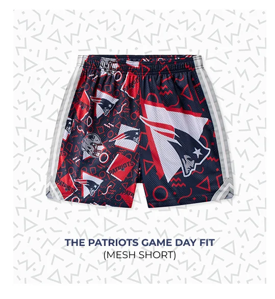 Mesh Short: The Patriots Game Day Fit