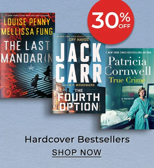 30% OFF Hardcover Bestsellers - SHOP NOW