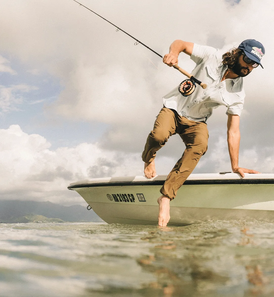 The Electrolight Tech Pants are the latest invention from the Howler minds, but we’ve got plentiful pant options. Shop our entire offering of tech pants now!