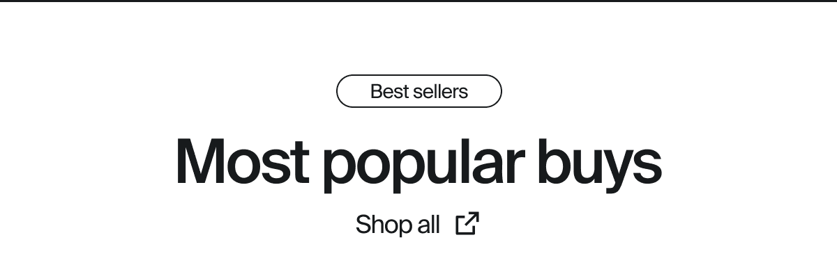 Shop best sellers