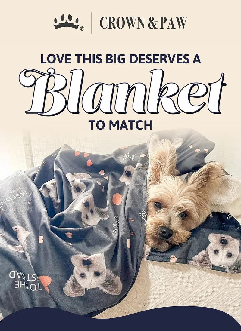 Love This Big Deserves a Blanket to Match