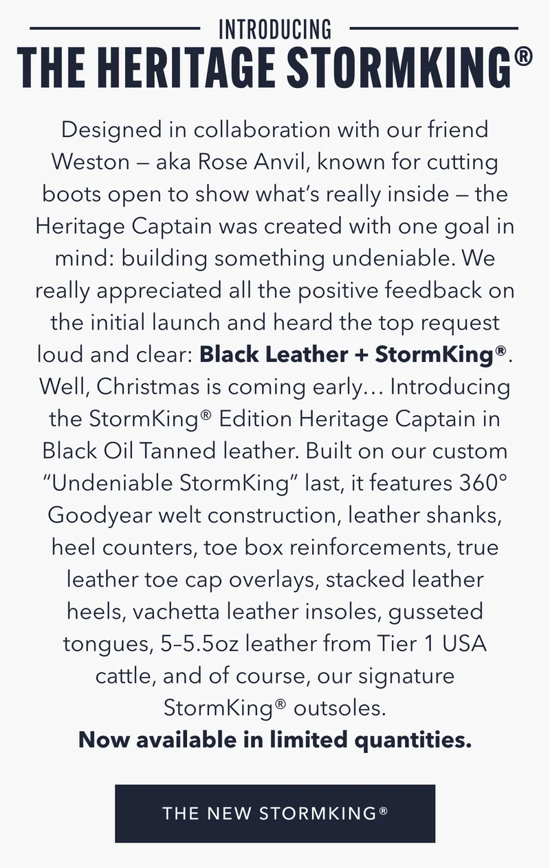 The New StormKing®