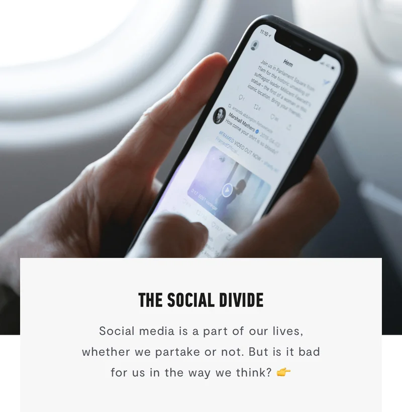 The Social Divide