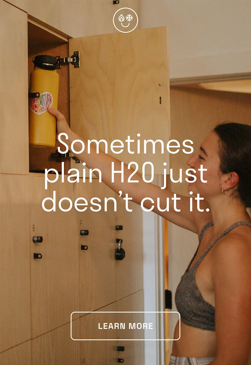 Sometime plain H2O just doesn't cut it.