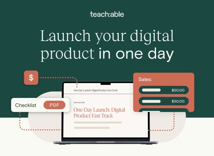 teach:able – Launch your digital product in one day