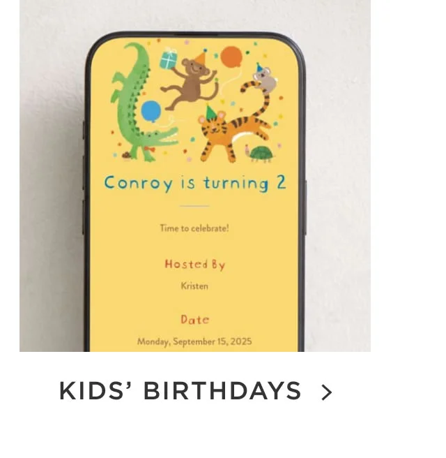 Kid's Birthdays