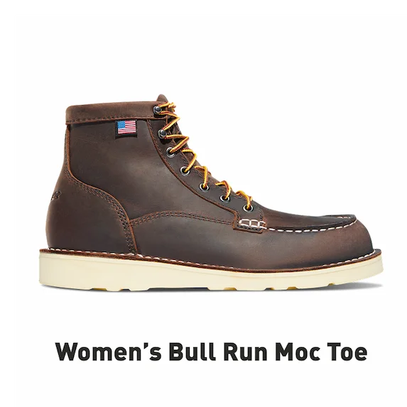 Women's Bull Bun Moc Toe