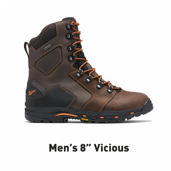 Men's 8" Vicious Work Boots