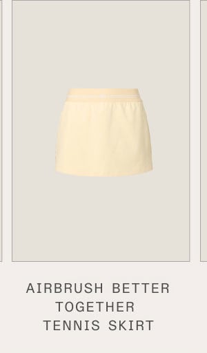 AIRBRUSH BETTER TOGETHER TENNIS SKIRT