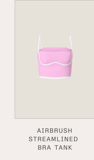AIRBRUSH STREAMLINED BRA TANK
