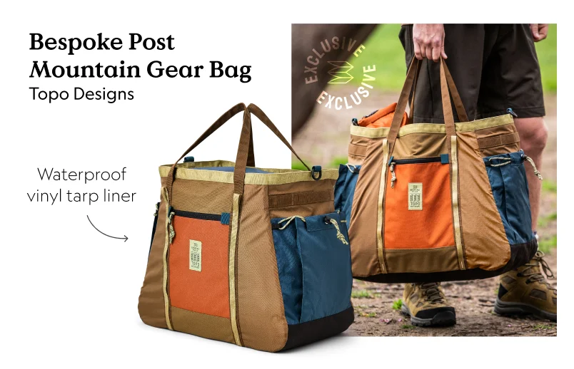 Bespoke Post Mountain Gear Bag