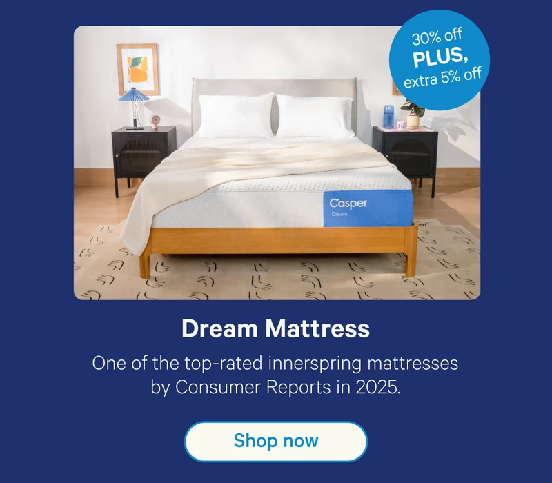 Dream Mattress; One of the top-rated innerspring mattresses by Consumer Reports in 2025.