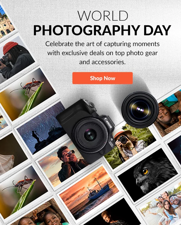 WORLD PHOTOGRAPHY DAY | Shop Now