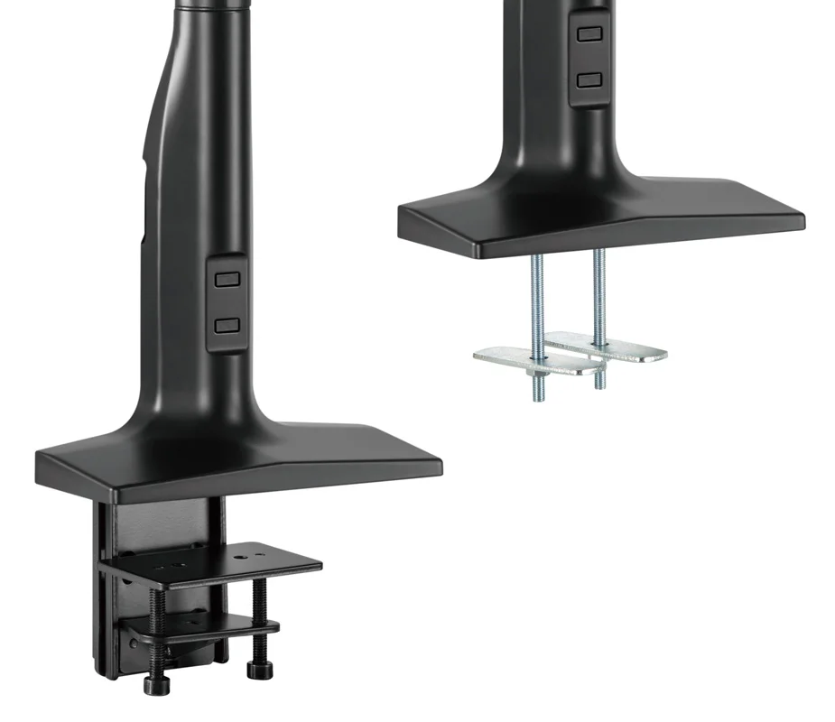 Workstream by Monoprice Heavy-Duty Single-Monitor Full-Motion Adjustable Gas-Spring Desk Mount for 32~49in Monitors