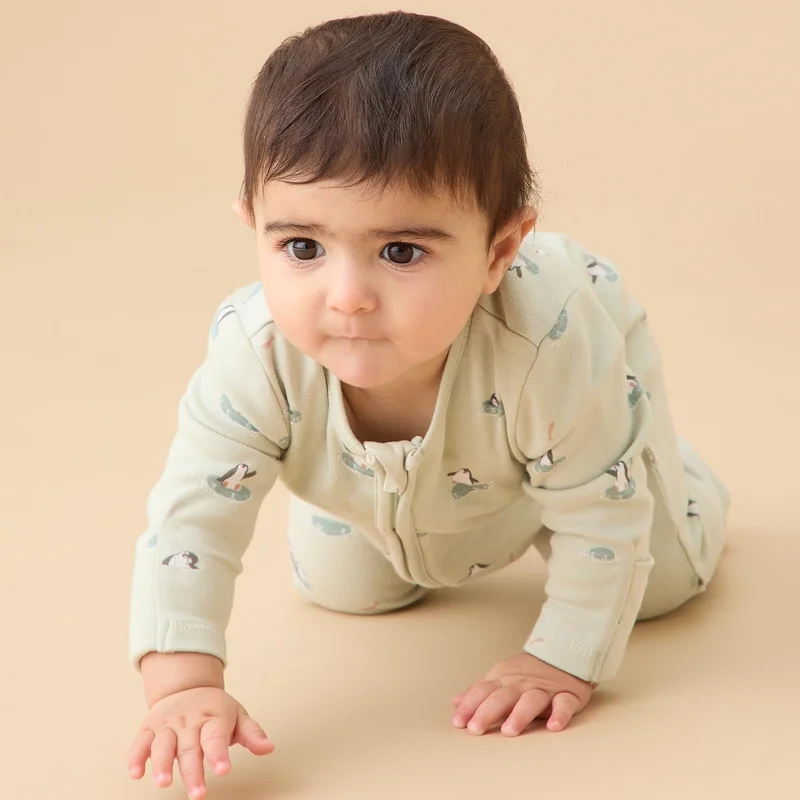 Image of Penguin Clever Zip Romper