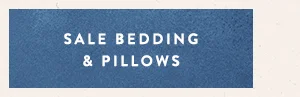 Sale bedding & pillows
