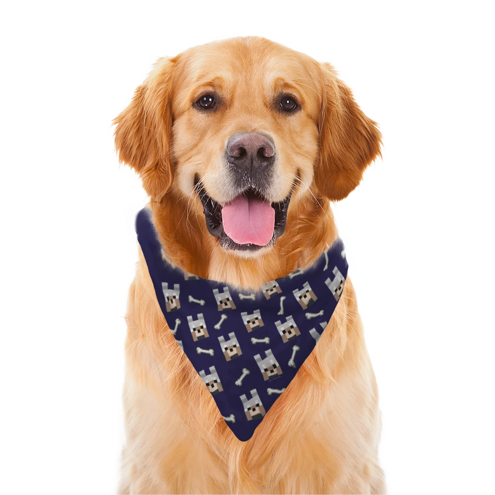 Image of Minecraft Tamed Wolf Pet Bandana