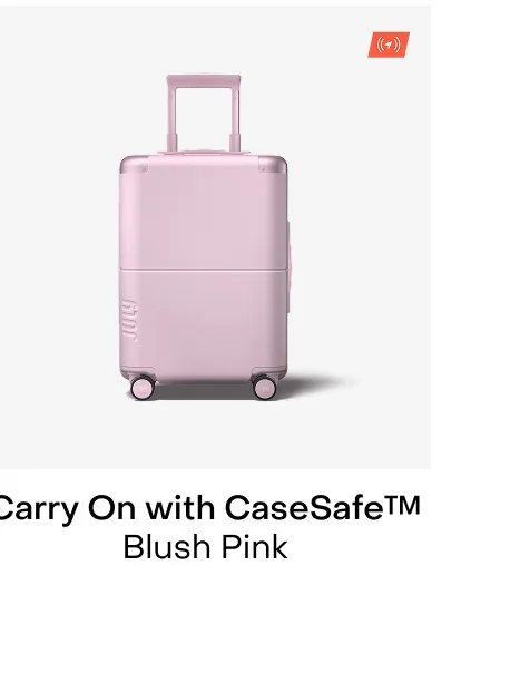 Carry On With CaseSafe Blush Pink