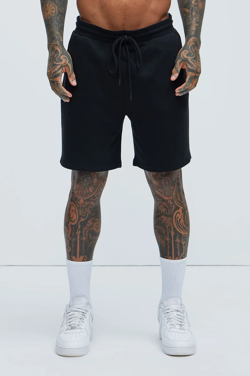 Image of Tyson Sweatshort - Black