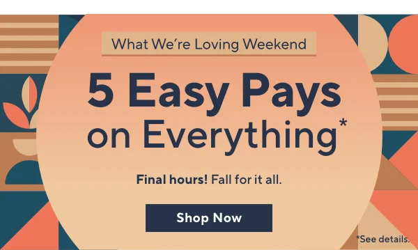 5 Easy Pays
