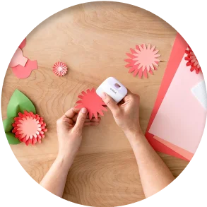 Shop paper on sale.
